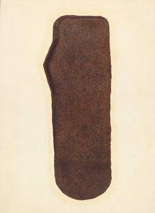 Hacking Axe, c. 1938. Creator: Fred Hassebrock