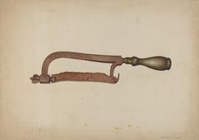 Hack Saw, c. 1938. Creator: Paul Poffinbarger