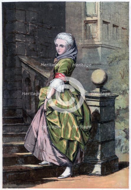 'Haddon Hall, Derbyshire', 1856. Artist: John Absolon