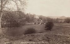 Haddon Hall from Dovecotes, Derbyshire, between 1870 and 1880. Creator: George Washington Wilson