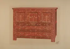 Hadley Chest, 1937. Creator: Lawrence Flynn