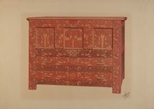 Hadley Chest, 1937. Creator: Lawrence Flynn