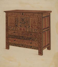 Hadley Chest, c. 1936. Creator: Lawrence Foster