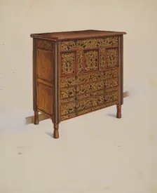 Hadley Chest, c. 1936. Creator: Victor F. Muollo