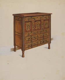 Hadley Chest, c. 1936. Creator: Victor F. Muollo