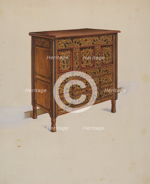 Hadley Chest, c. 1936. Creator: Victor F. Muollo.