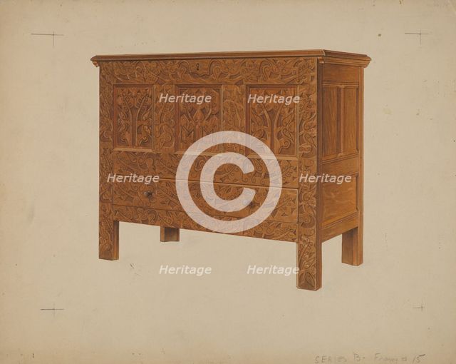Hadley Chest, c. 1937. Creator: Martin Partyka.