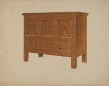 Hadley Chest, c. 1937. Creator: Martin Partyka