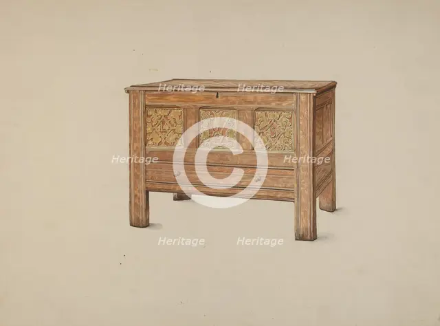 Hadley Chest, c. 1937. Creator: Harold Merriam.