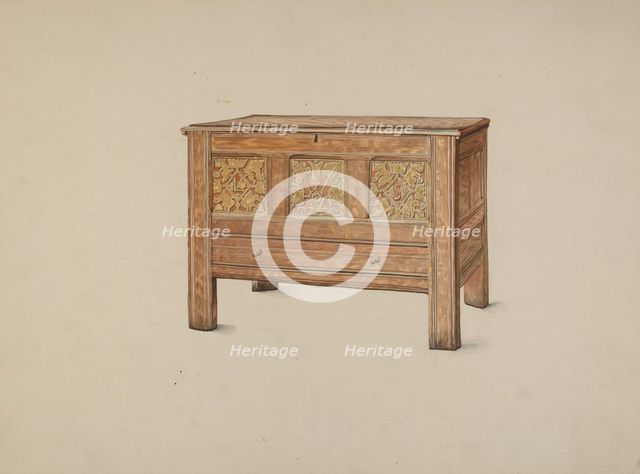 Hadley Chest, c. 1937. Creator: Harold Merriam.