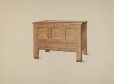 Hadley Chest, c. 1937. Creator: Harold Merriam