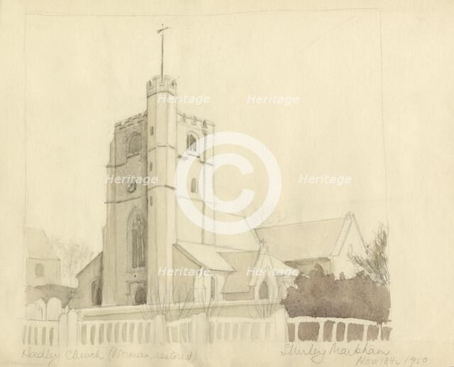 'Hadley Church', 1950. Creator: Shirley Markham.
