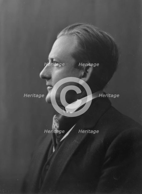 Hadley, Henry, Mr., portrait photograph, 1916. Creator: Arnold Genthe.