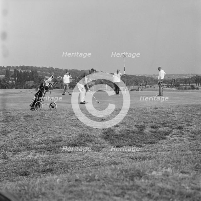 Hadley Wood Golf Club, Enfield, London, 08/06/1970. Creator: John Laing plc.