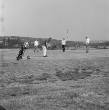 Hadley Wood Golf Club, Enfield, London, 08/06/1970. Creator: John Laing plc