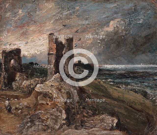 Hadleigh Castle, 1828 to 1829. Creator: John Constable.