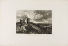 Hadleigh Castle, Near the Nore, n.d. Creator: David Lucas