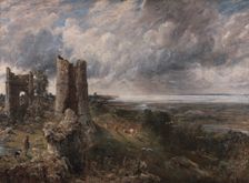 Hadleigh Castle, The Mouth of the Thames--Morning after a Stormy Night, 1829. Creator: John Constable