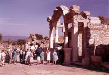 Hadrian's Temple, Ephesus, Turkey, c1955. Creator: Arthur Charles Kirby Ware