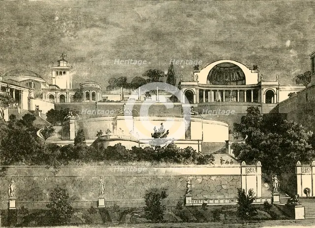 'Hadrian's Villa at Tibur', 1890.   Creator: Unknown.