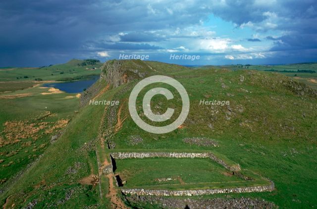 Hadrian's Wall, 2nd century.