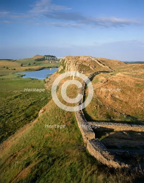 Hadrian's Wall, Northumberland, 2010. Artist: Paul Highnam.