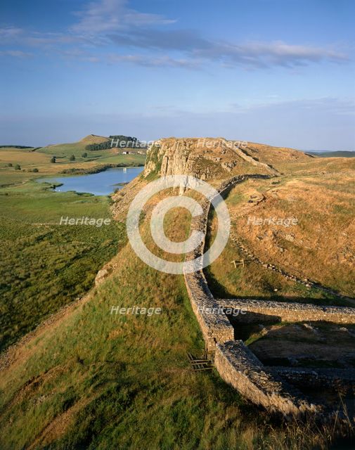 Hadrian's Wall, Northumberland, 2010. Artist: Paul Highnam.
