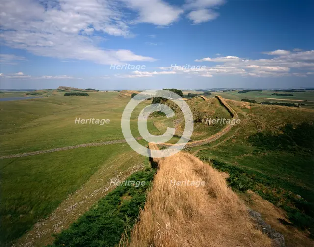 Hadrian's Wall, Northumberland, 2010. Artist: Paul Highnam.