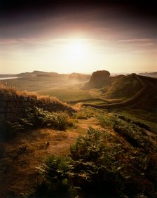Hadrian's Wall, Northumberland, 2010. Creator: Paul Highnam