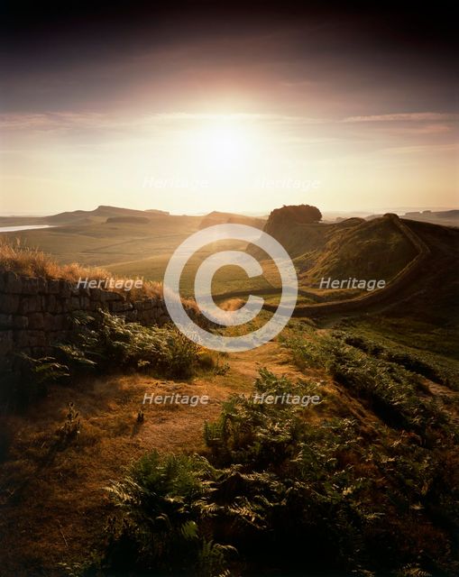 Hadrian's Wall, Northumberland, 2010. Creator: Paul Highnam.