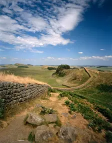 Hadrian's Wall, Northumberland, 2010. Creator: Paul Highnam