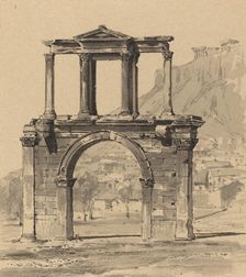 Hadrian's Arch, 1890. Creator: Themistocles von Eckenbrecher