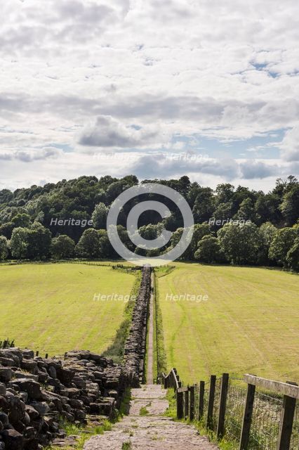 Hadrian's Wall, Willowford, Northumberland, c2010s. Creator: Steven Baker.