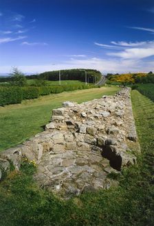 Hadrian's Wall, Heddon-on-the-Wall, Northumberland, 2010. Artist: Graeme Peacock