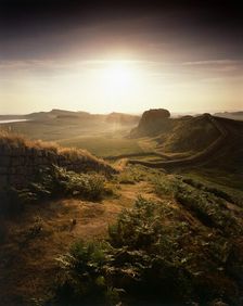 Hadrian's Wall, Northumberland, 2010. Creator: Paul Highnam