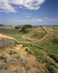 Hadrian's Wall, Northumberland, 2010. Creator: Paul Highnam