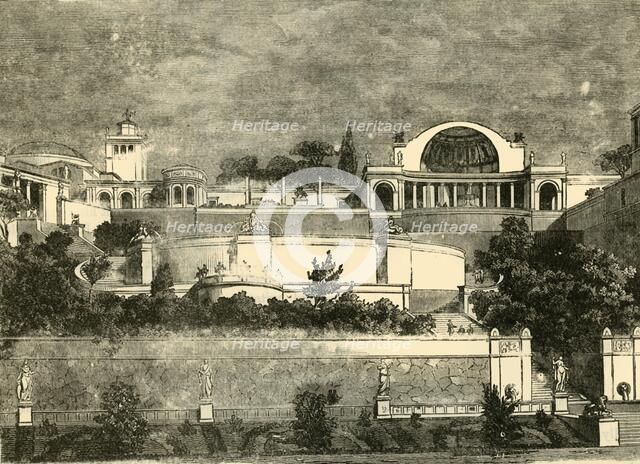 'Hadrian's Villa at Tibur', 1890.   Creator: Unknown.