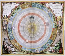 Haemisphaeri Graphicum Coeli Tiet, 1660. Creator: Andreas Cellarius
