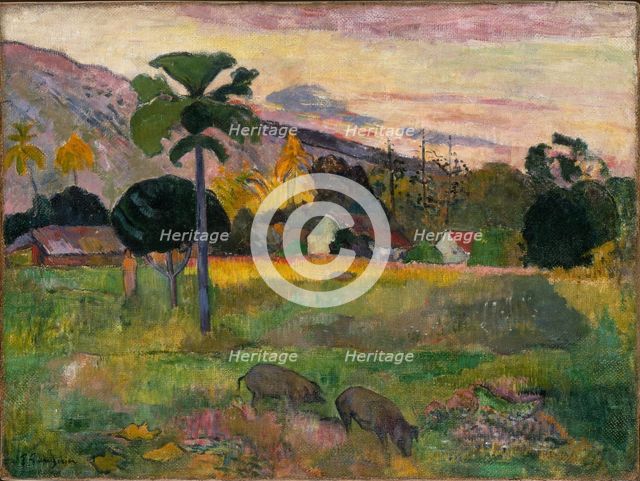 Haere mai (Come Here), 1891. Artist: Gauguin, Paul Eugéne Henri (1848-1903)