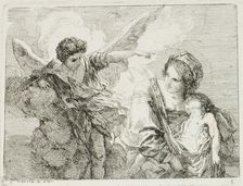 Hagar, 1764. Creator: Charles Hutin