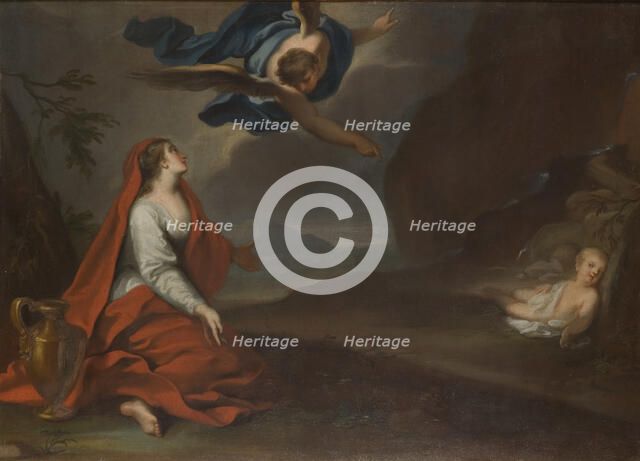 Hagar, 1733. Creator: Georg Engelhard Schroder.