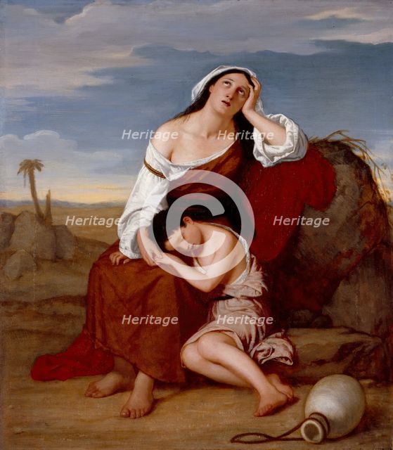 Hagar and Ishmael, 1830. Creator: Charles Lock Eastlake.