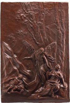 Hagar and the Angel, before 1743. Creator: Unknown