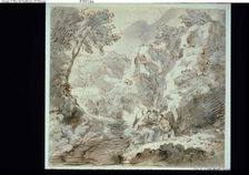 Hagar and the Angel, n.d. Creator: Unknown