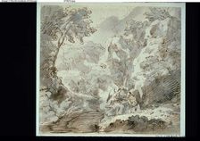 Hagar and the Angel, n.d. Creator: Unknown