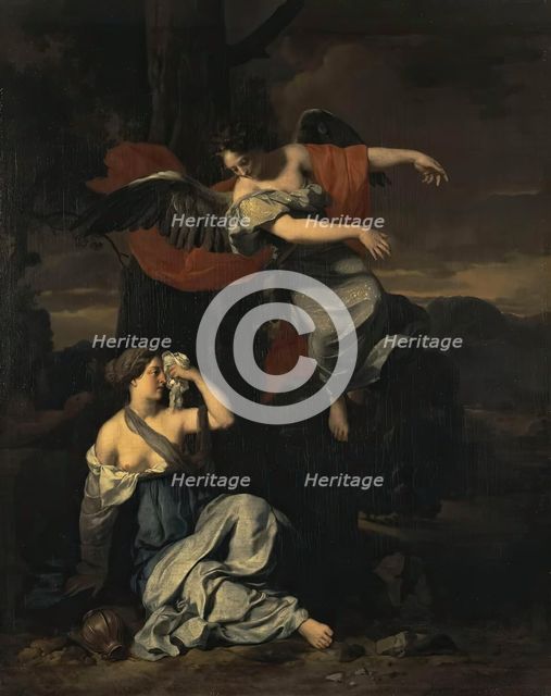 Hagar in the Desert, 1677. Creator: Gerard de Lairesse.