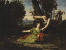 Hagar In The Desert, c1683-1685. Creator: Colombel, Nicolas (c. 1644-1717)