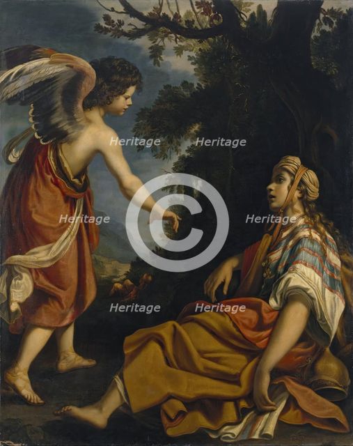 Hagar in the Desert. Creator: Giovanni Biliverti.
