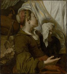 Hagar Weeping, early 1640s. Creator: Gerbrand van den Eeckhout