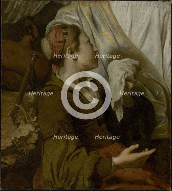 Hagar Weeping, early 1640s. Creator: Gerbrand van den Eeckhout.